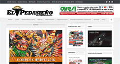 Desktop Screenshot of elpedasieno.com